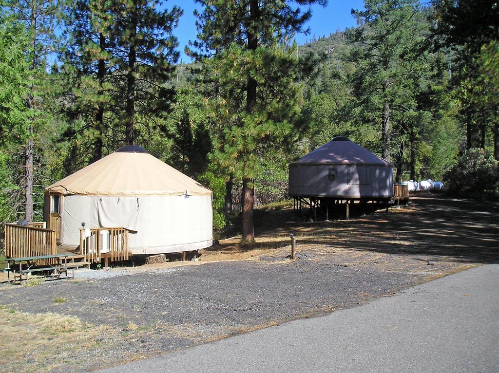 Harden Flat Yosemite Lakes Hillside Yurt 14 מראה חיצוני תמונה